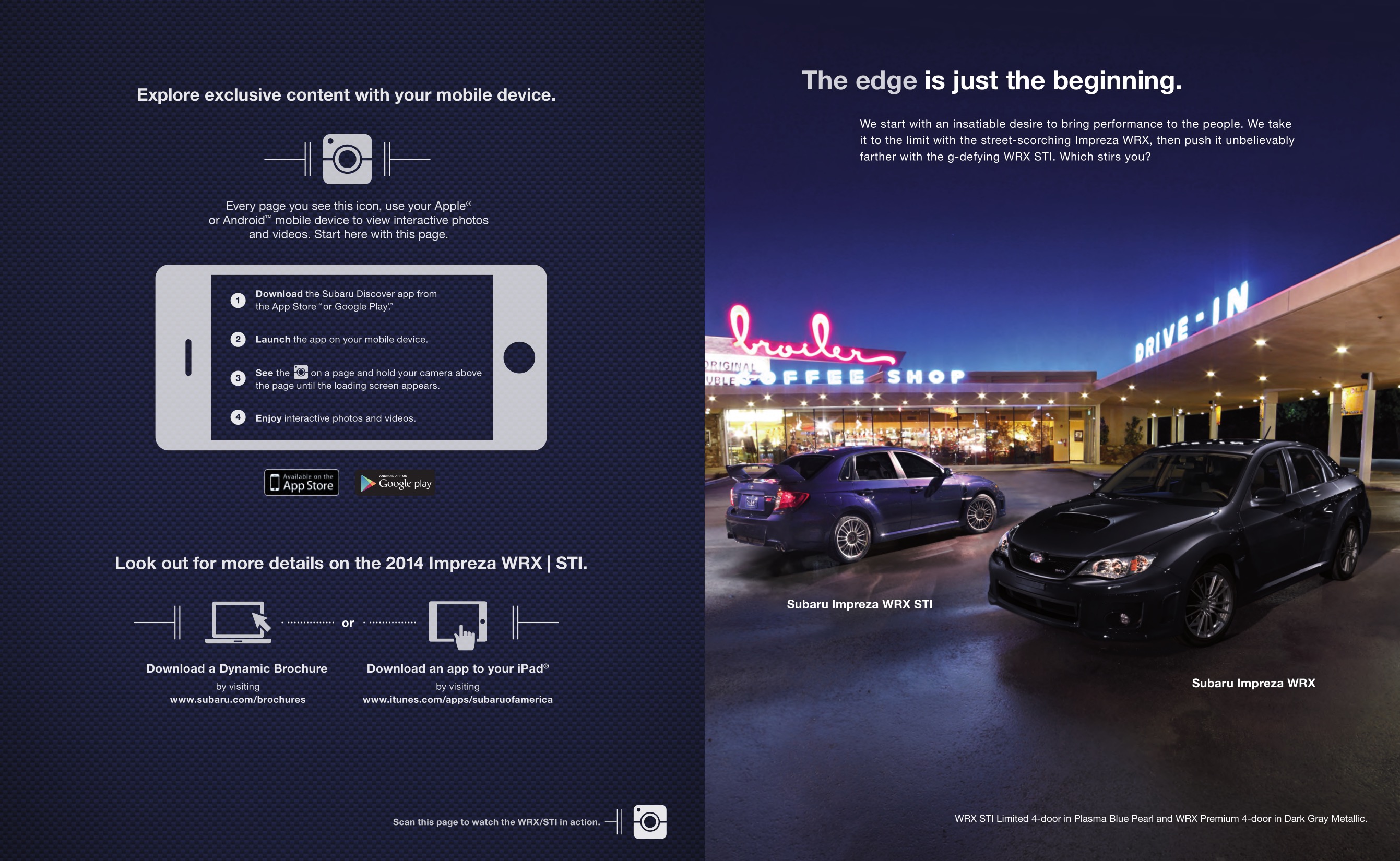 2014 Subaru Impreza WRX Brochure Page 9
